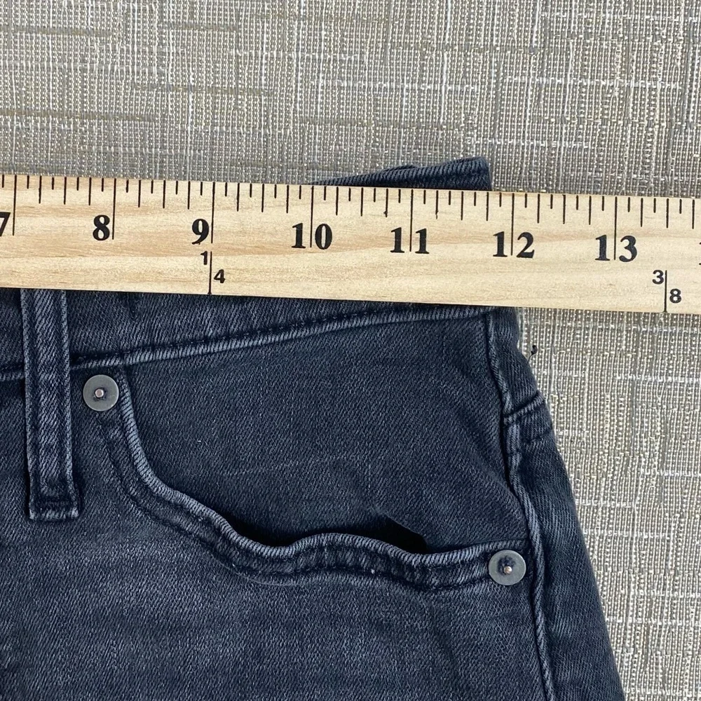 Madewell Women’s Black High-Rise Denim Shorts Sz‎ 24